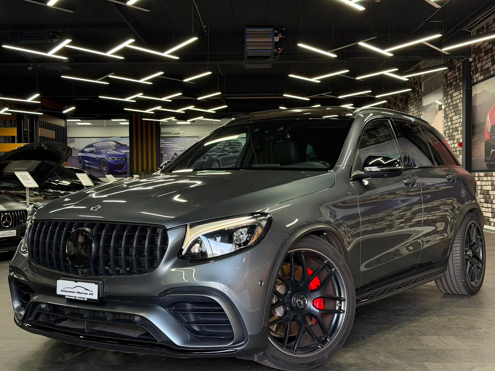 MERCEDES-BENZ MERCEDES-BENZ GLC 63 AMG Gray Limited All Black 510PS Performance 4Matic 9G-Tronic