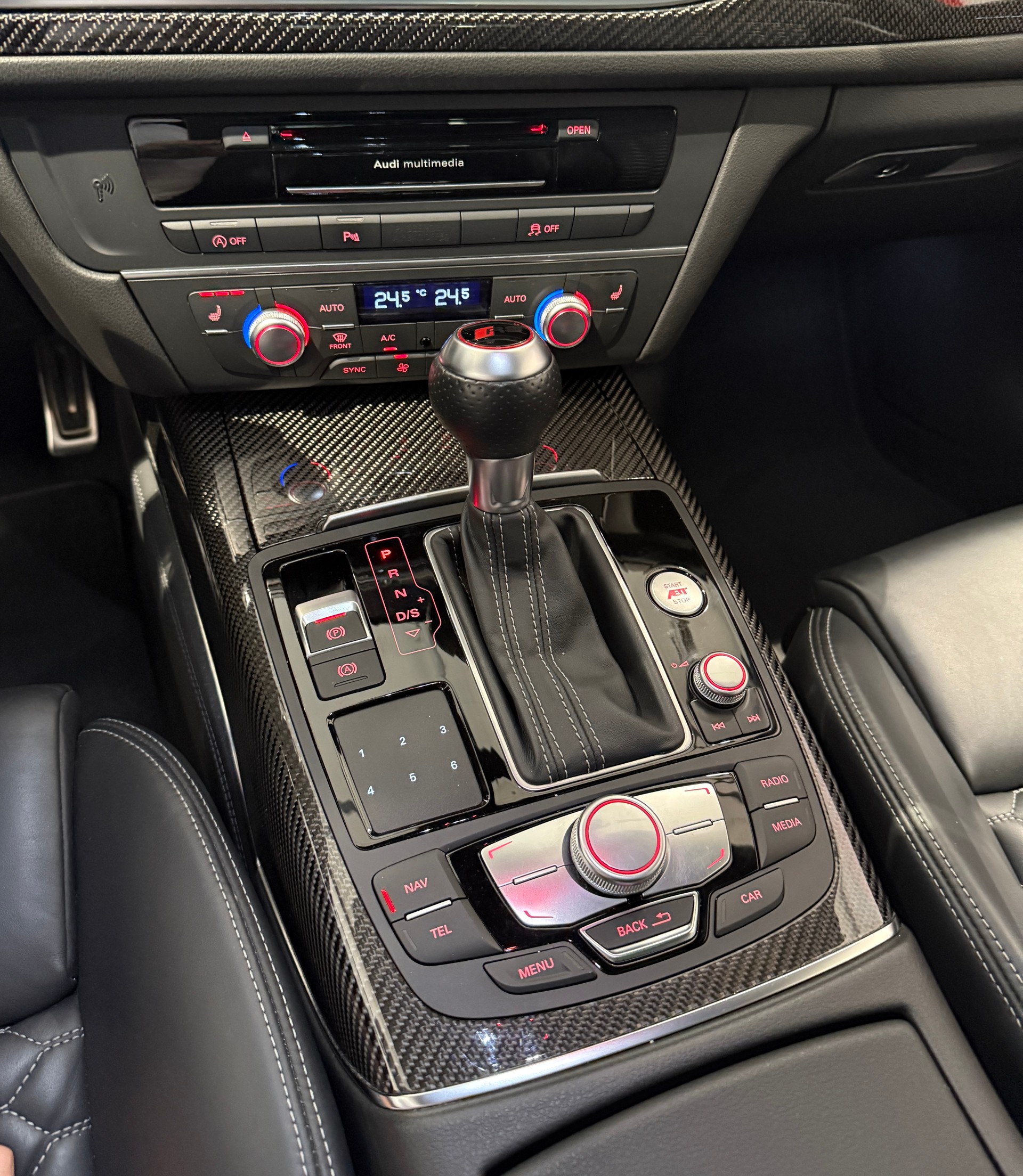 AUDI RS6 Avant 4.0 TFSI V8 performance quattro "ABT 706 Ps" AKRAPOVIC Audi ceramic *pack carbon *Bose sound-image-21