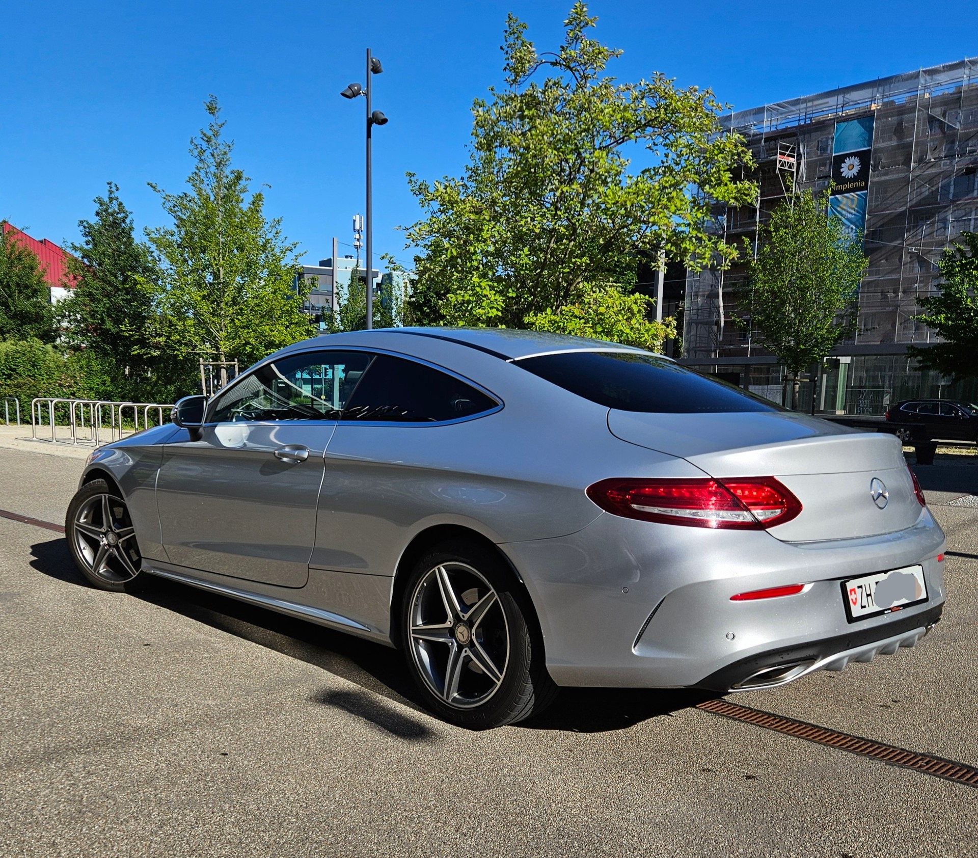 MERCEDES-BENZ C 180 AMG Line Coupé 7G-Tronic-image-1
