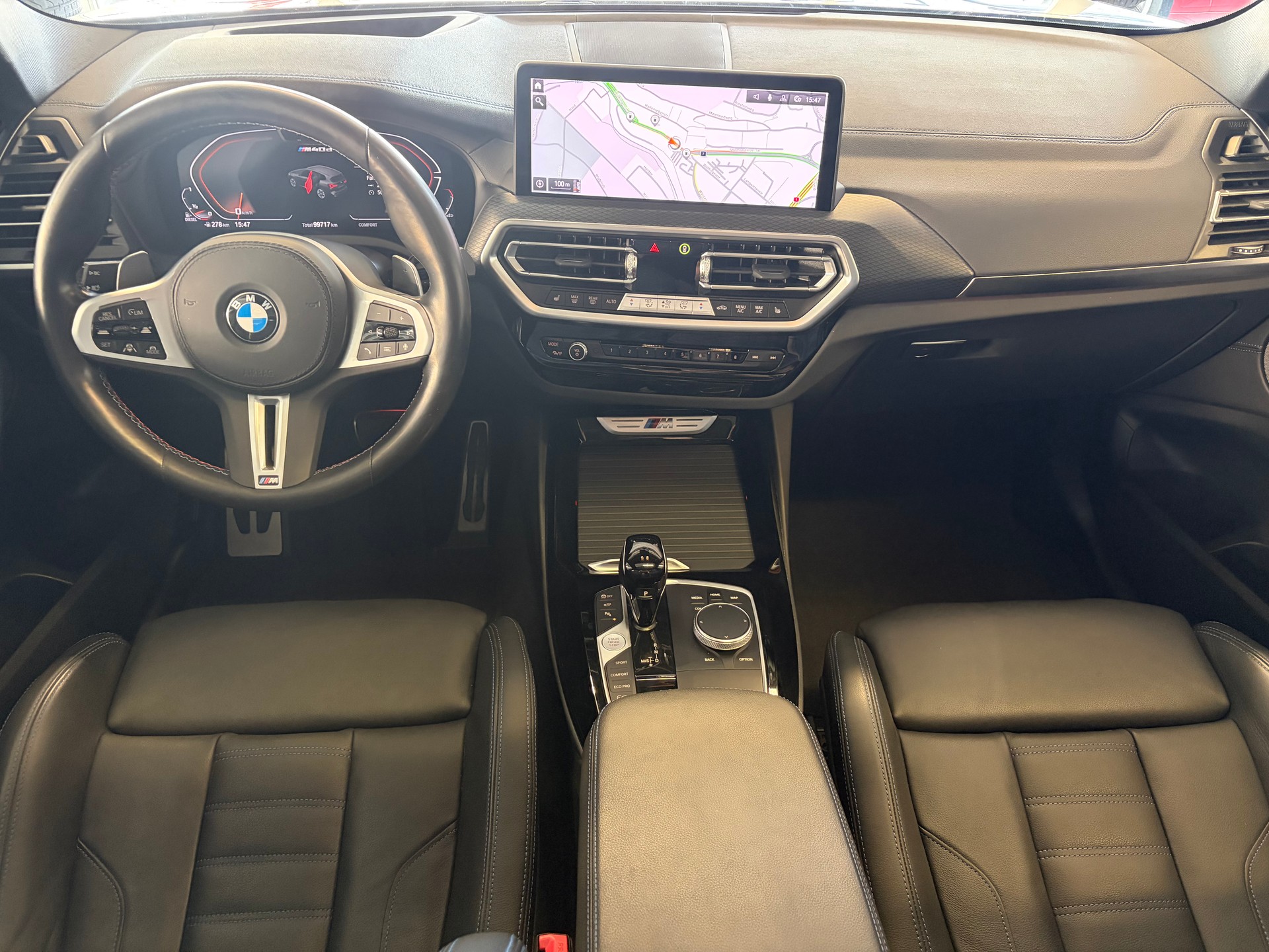 BMW X3 xDrive 48V M40d | CH Fzg. | Facelift | Laser | HeadUp | Live Cockpit | Leder | AHK | M-Sportsitz |-image-12