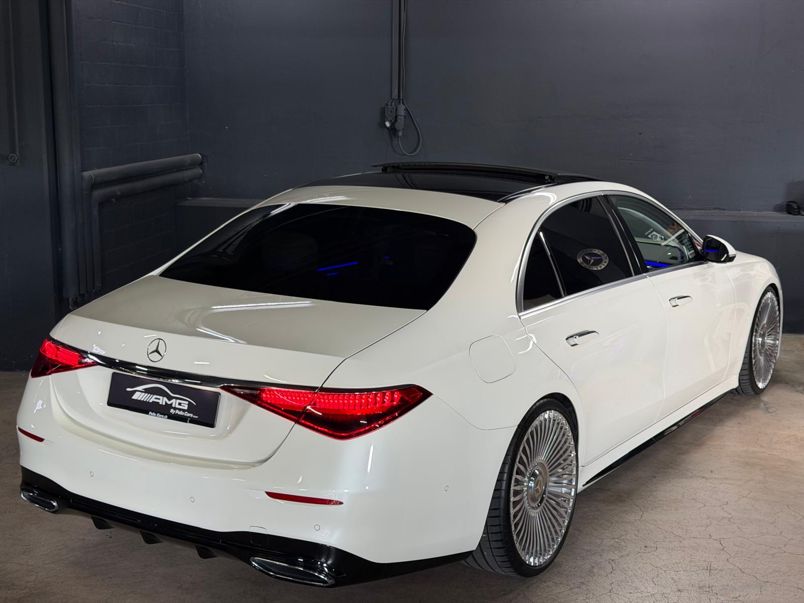 MERCEDES-BENZ S 400 d Lang 4Matic AMG Line 9G-Tronic White&Silver Performance 2 Jahre Garantie & Gratisservice CH-Fahrzeug-image-6