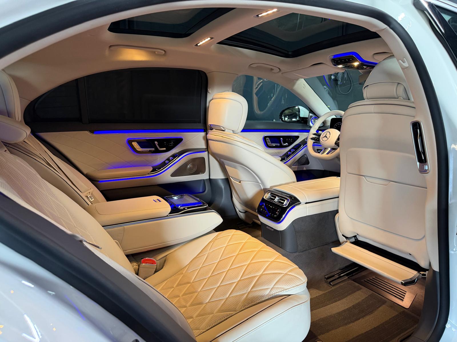 MERCEDES-BENZ S 400 d Lang 4Matic AMG Line 9G-Tronic White&Silver Performance 2 Jahre Garantie & Gratisservice CH-Fahrzeug-image-17