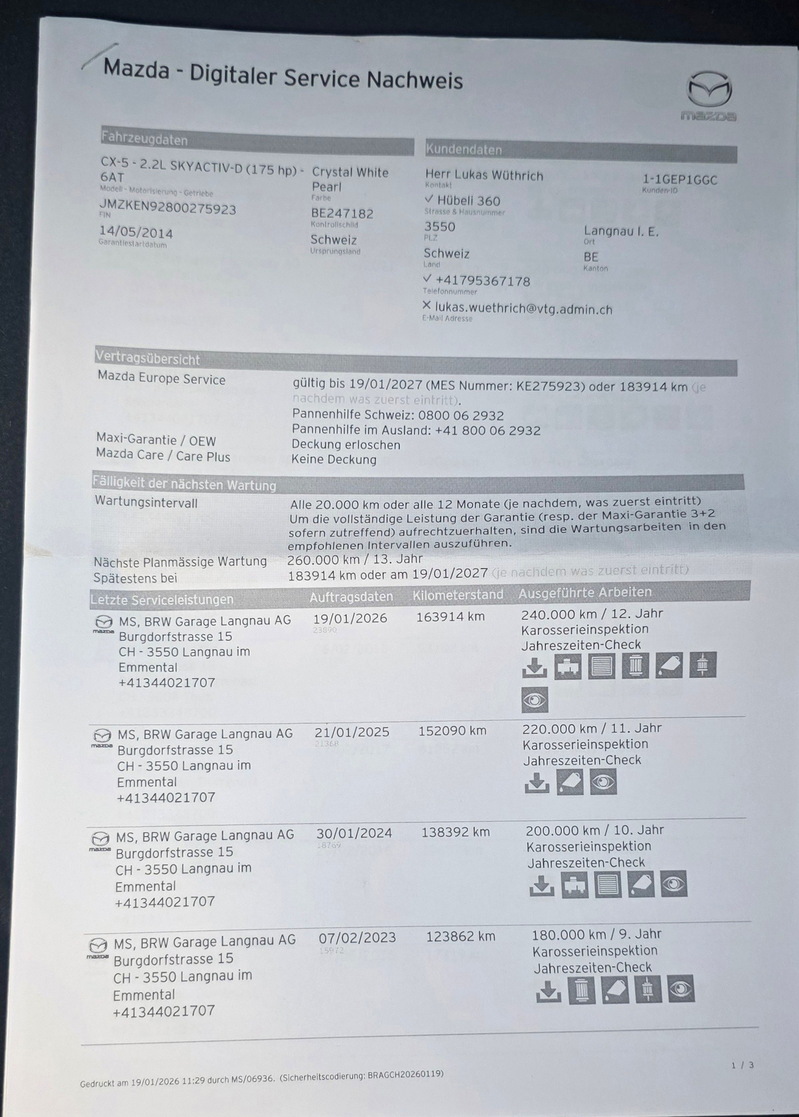 MAZDA CX-5 2.2 D HP Revolution AWD Automatic-image-14