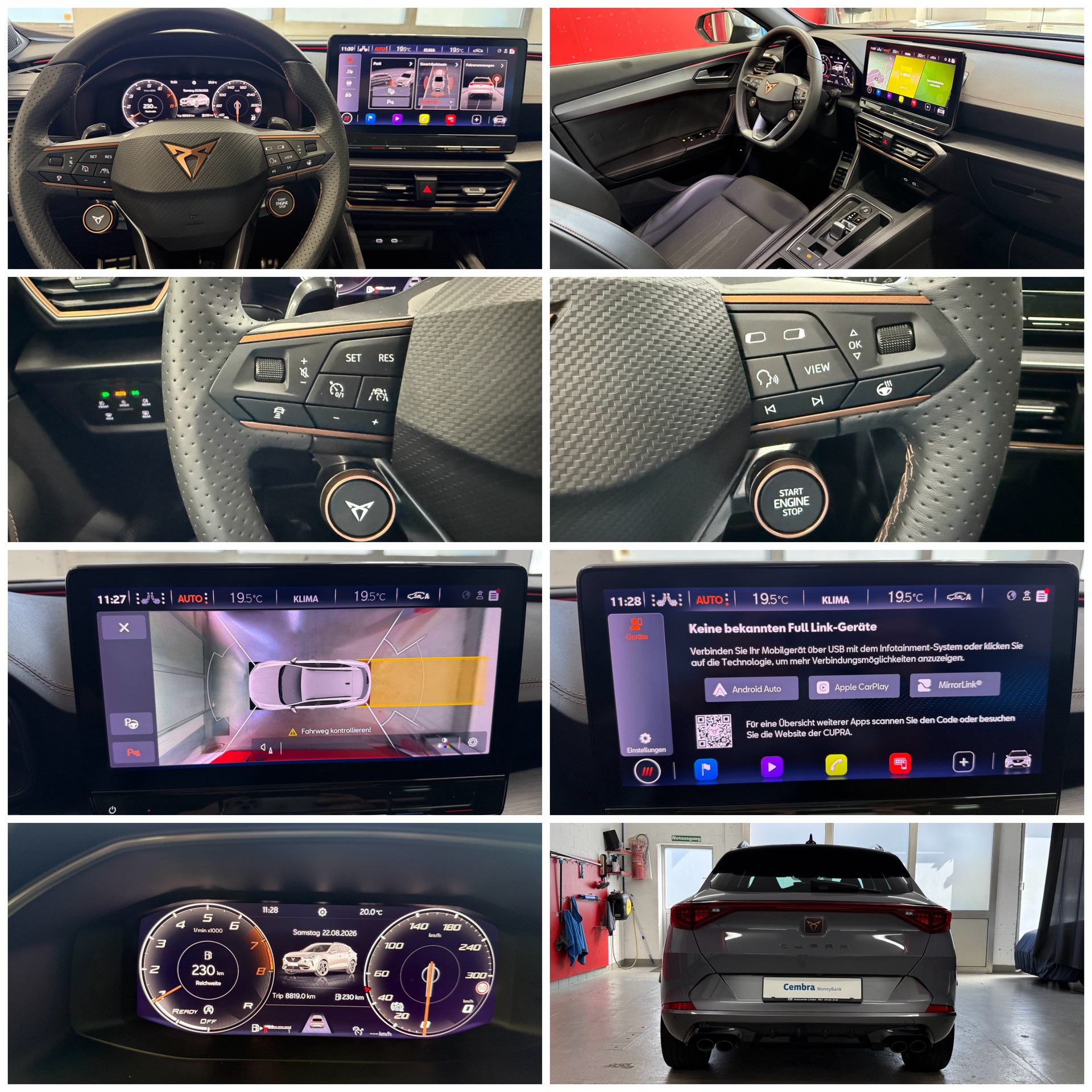 CUPRA Formentor 2.0TSI 4Drive DSGfrisch ab MFK, 8xberädert, fullOptionen, 4X4, 12/20000km Garantie-image-22