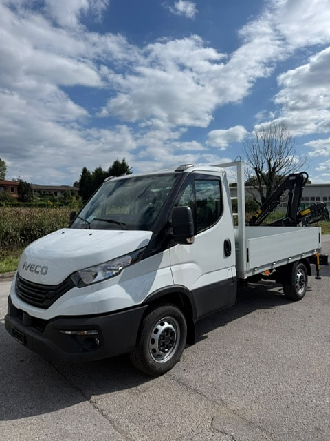 IVECO DAILY 35 S14 Eco - Ponte Fisso in Alluminio - GRU DN-LEVAT 3.6 S3 - Gancio di Traino KG. 3500-image-7