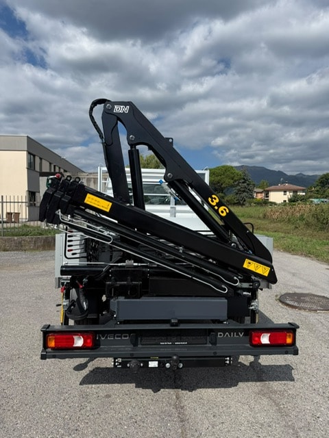 IVECO DAILY 35 S14 Eco - Ponte Fisso in Alluminio - GRU DN-LEVAT 3.6 S3 - Gancio di Traino KG. 3500-image-10