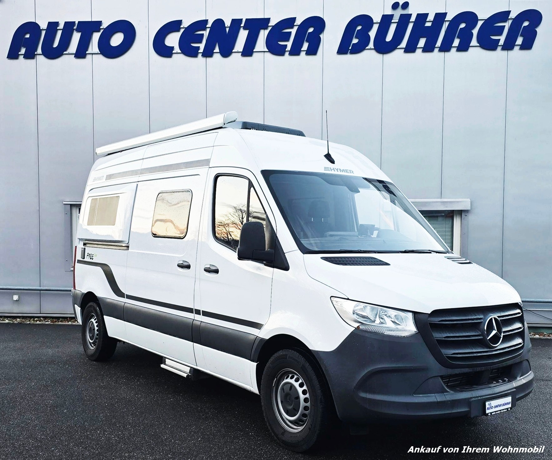 HYMER FREE S 600 2,2 CDI DIESEL AUTOMAT HOCHDACH H3 MERCEDES-image-2