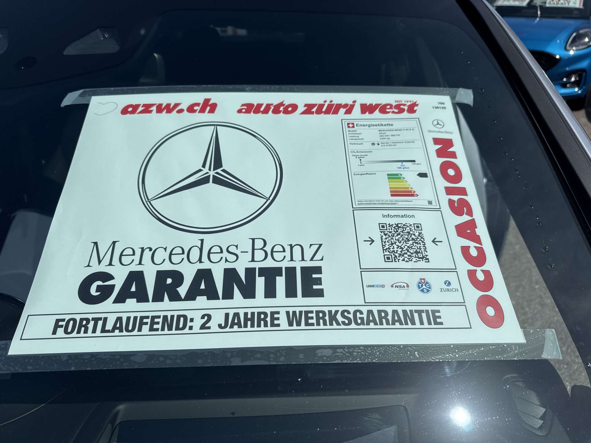 MERCEDES-BENZ C 63 S AMG E Perform. 680PS 4 Matic Automat-image-3