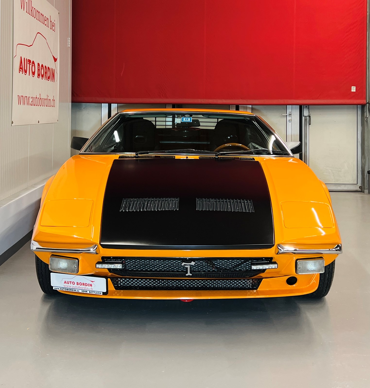 DE TOMASO PANTERA L 874 ORANGE/BLACK VETERAN-image-1