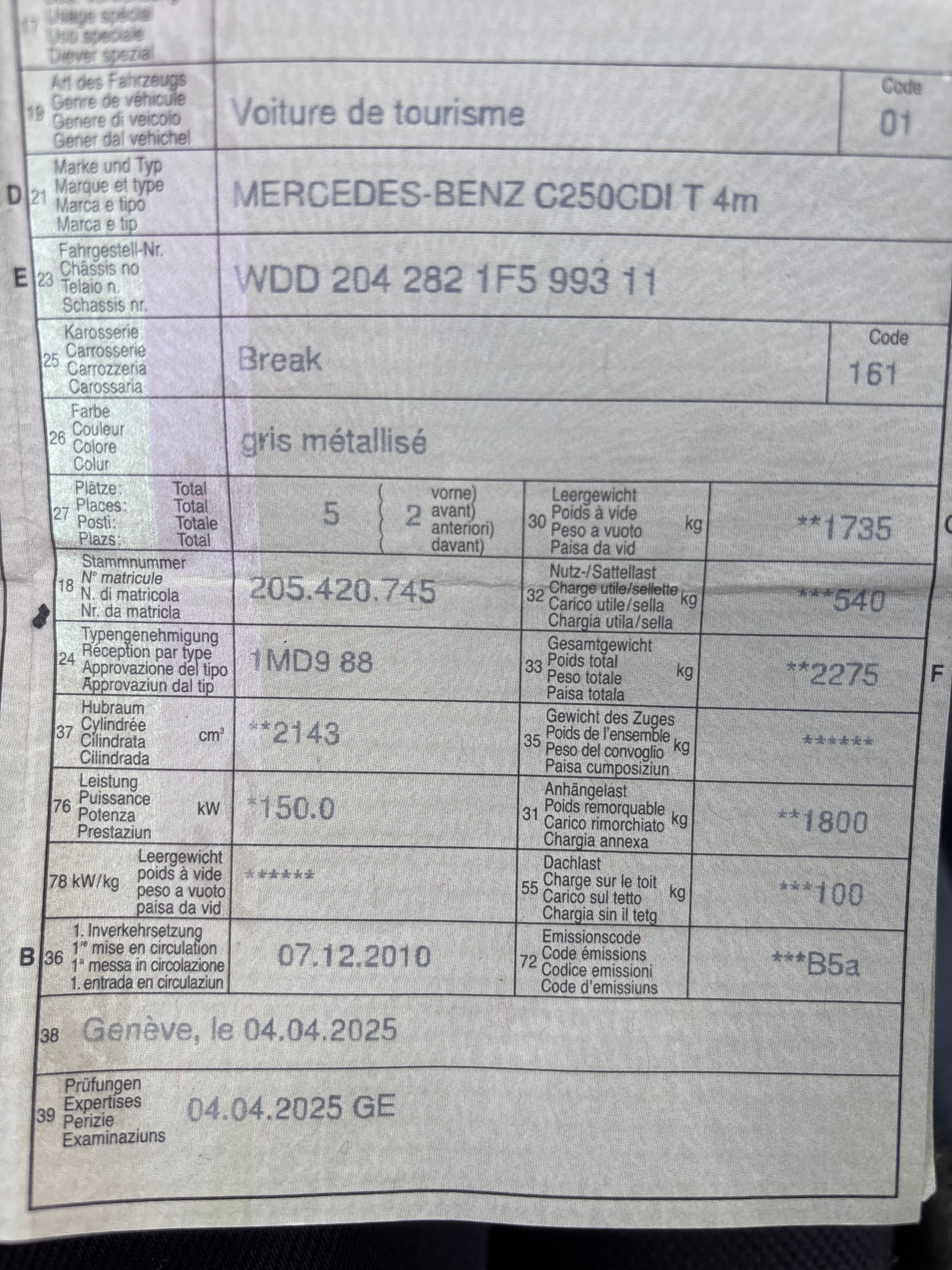 MERCEDES-BENZ C 250 CDI Blue Efficiency 4Matic 7G-Tronic-image-9