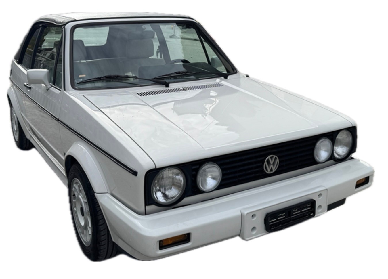 VW Golf Cabriolet 1800 GL Quartett/Special/White-image-1