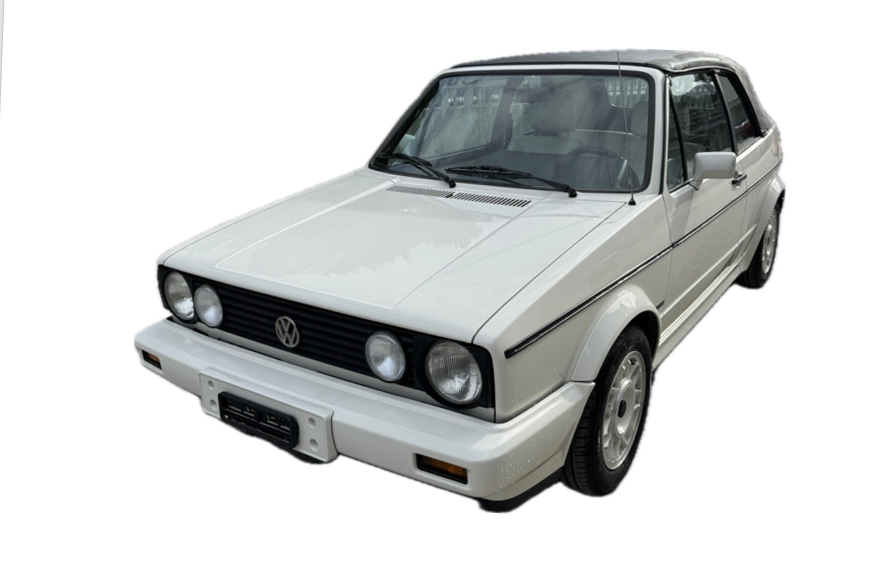 VW Golf Cabriolet 1800 GL Quartett/Special/White-image-2