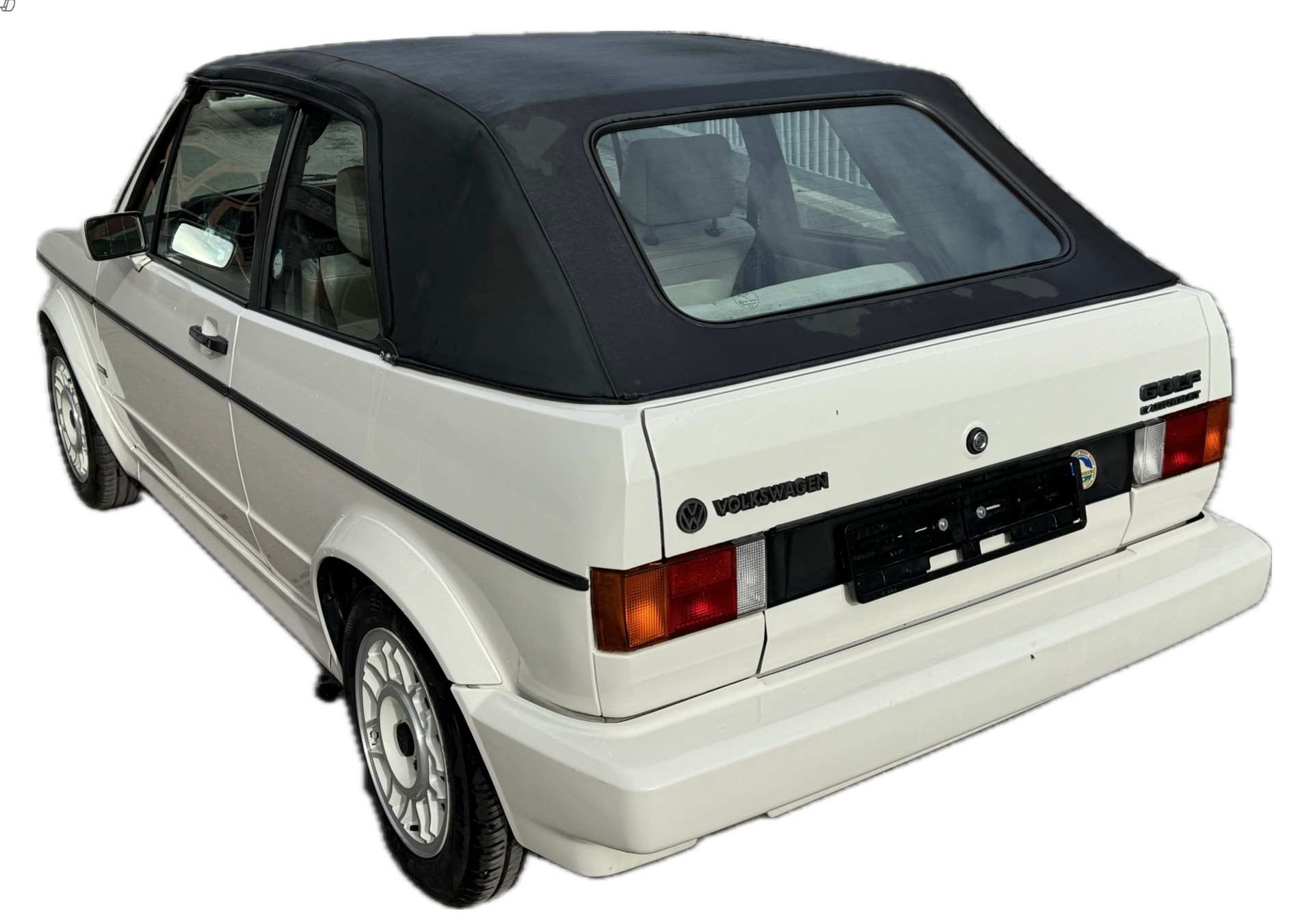 VW Golf Cabriolet 1800 GL Quartett/Special/White-image-3