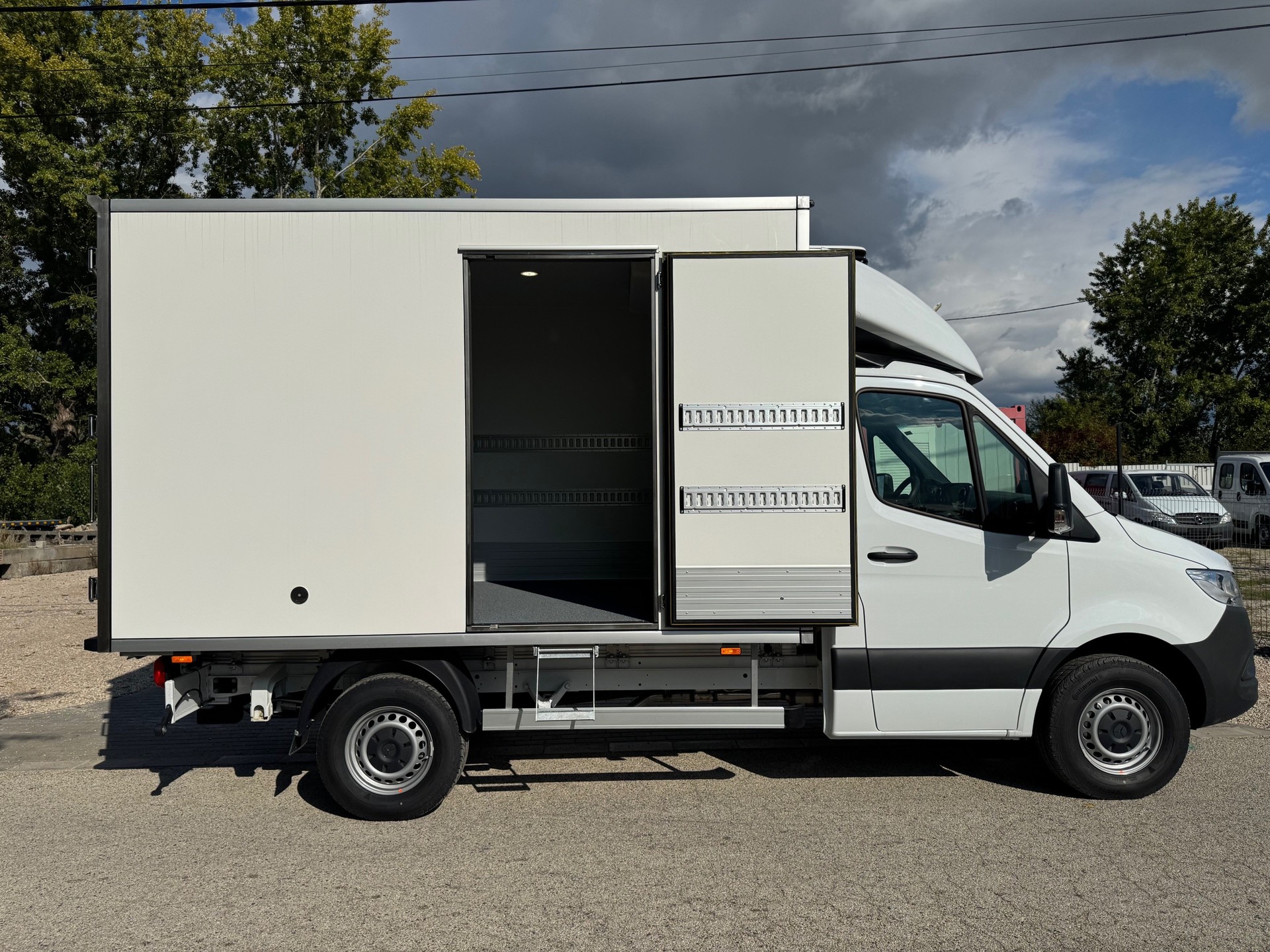 MERCEDES-BENZ 317 CDI Automat mit Kühlkoffer Minus 20 Grad und Ahk. 2000kg.-image-2