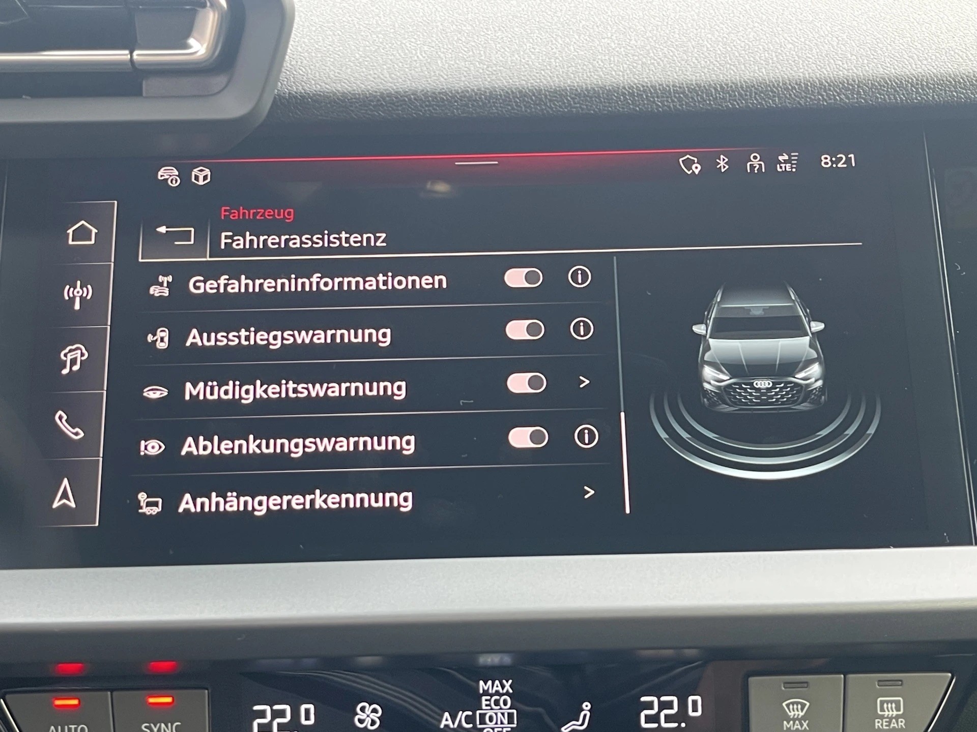 AUDI A3 Sportback 40 TFSI e advanced* Anhägerkupplung,Head up Display,ACC Tempomat,Np.71'300.-,6-Jahre Garantie*-image-15