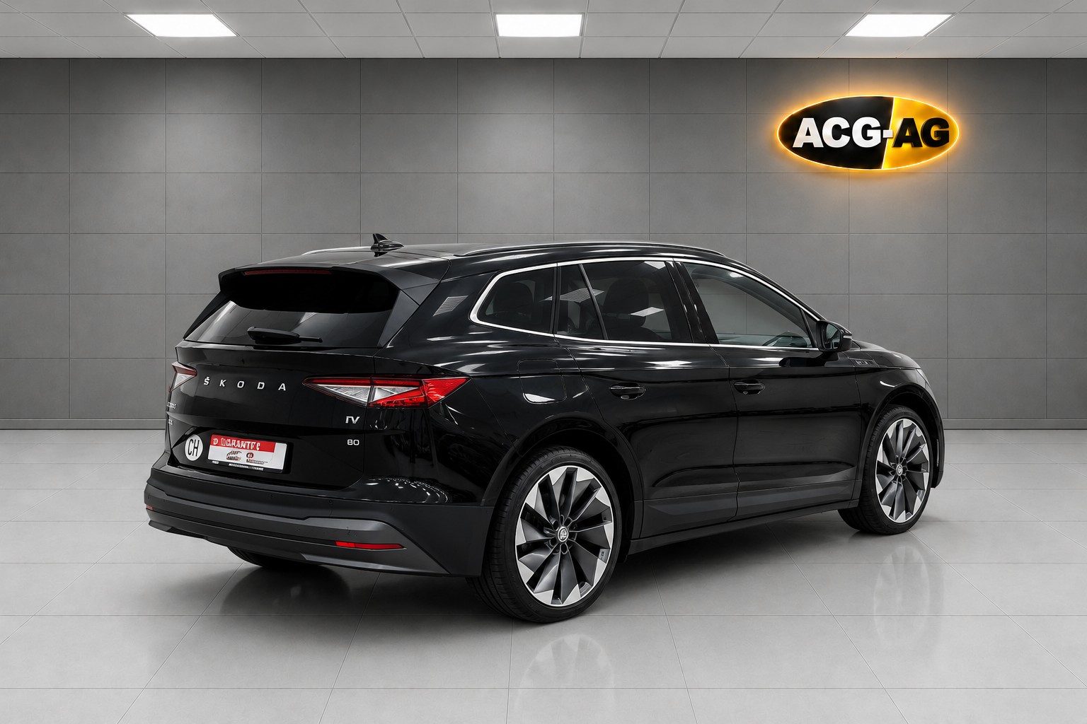 SKODA Enyaq iV 80 SportLine ** Voll-Leder ** Gr-Navi ** RF-Kamera ** Sitzmemory ** Anh-Kupplung ** Panorama-Glasdach ** Ab MFK **-image-7