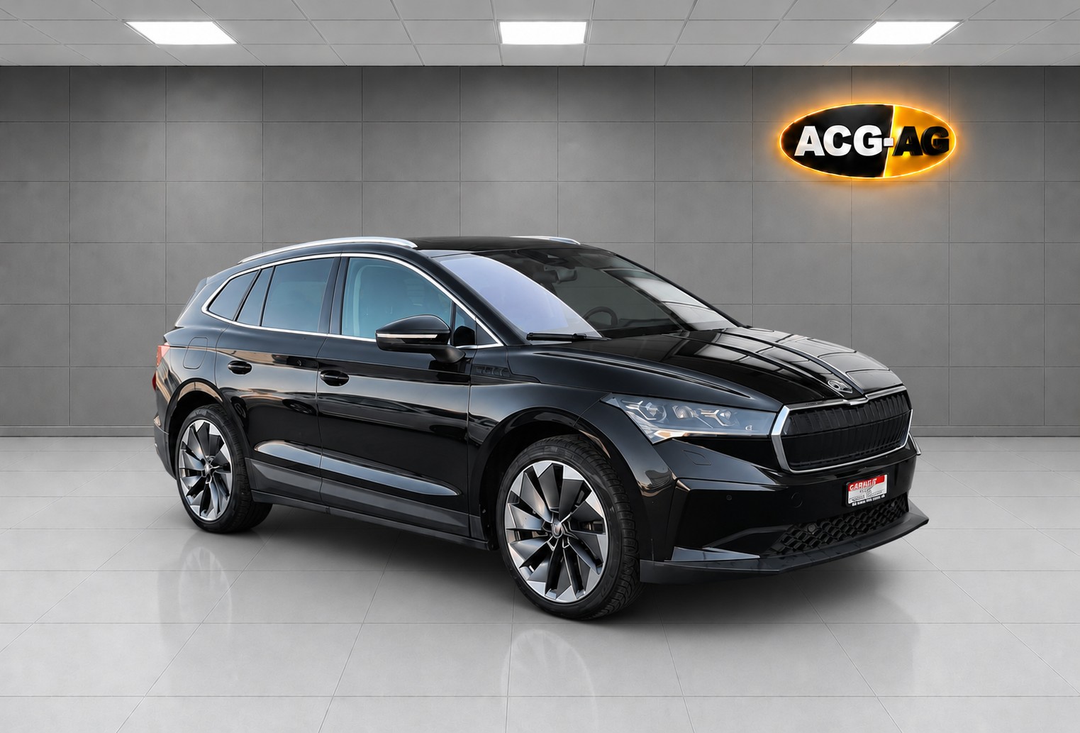 SKODA Enyaq iV 80 SportLine ** Voll-Leder ** Gr-Navi ** RF-Kamera ** Sitzmemory ** Anh-Kupplung ** Panorama-Glasdach ** Ab MFK **-image-0