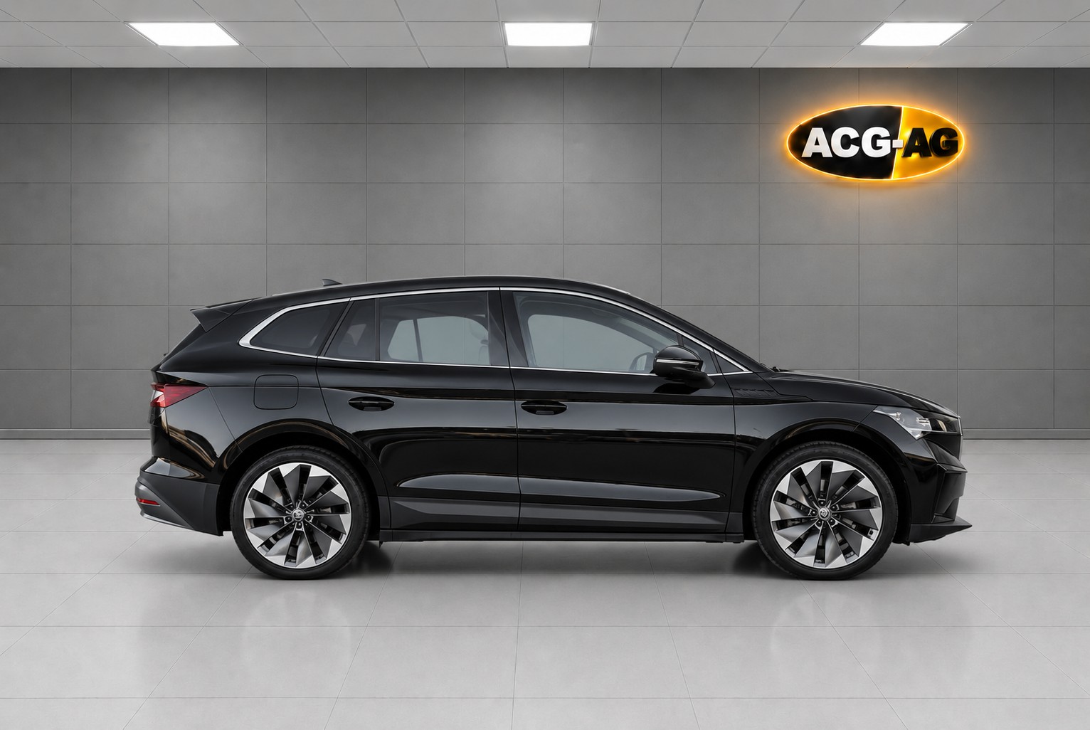 SKODA Enyaq iV 80 SportLine ** Voll-Leder ** Gr-Navi ** RF-Kamera ** Sitzmemory ** Anh-Kupplung ** Panorama-Glasdach ** Ab MFK **-image-5