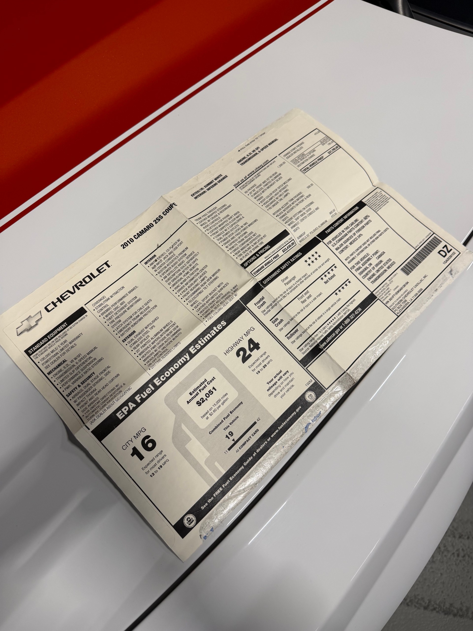 CHEVROLET Camaro SS 6.2 *Manual gearbox*-image-8