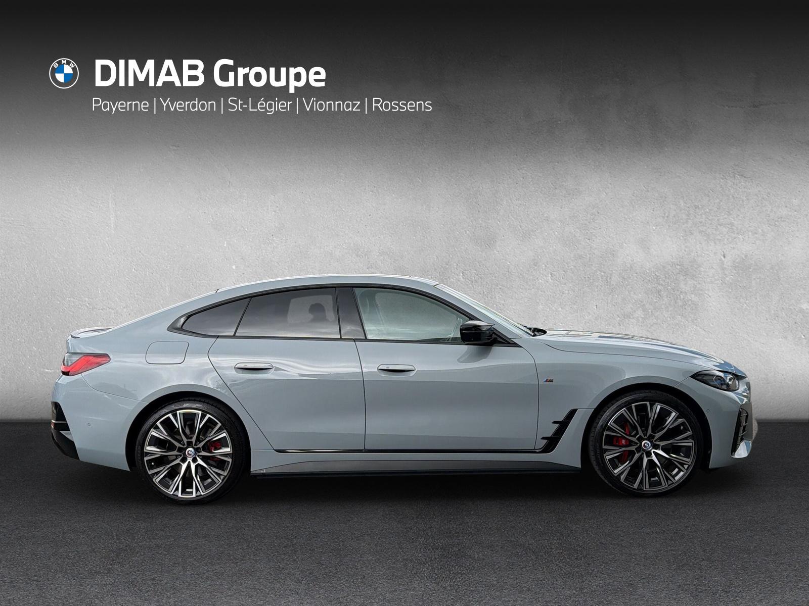 BMW i4 M50 M Sport Pro Limousine G26 (CH) AHK ** 100 % électrique **-image-5