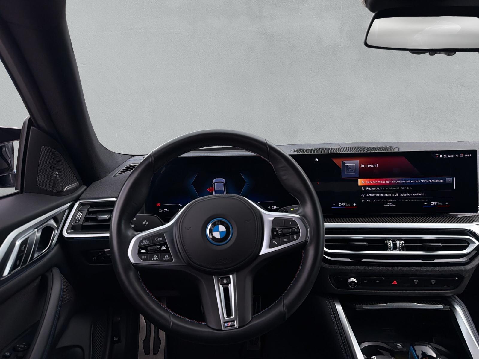 BMW i4 M50 M Sport Pro Limousine G26 (CH) AHK ** 100 % électrique **-image-20