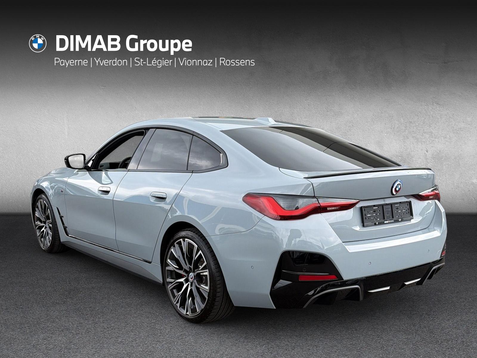 BMW i4 M50 M Sport Pro Limousine G26 (CH) AHK ** 100 % électrique **-image-2