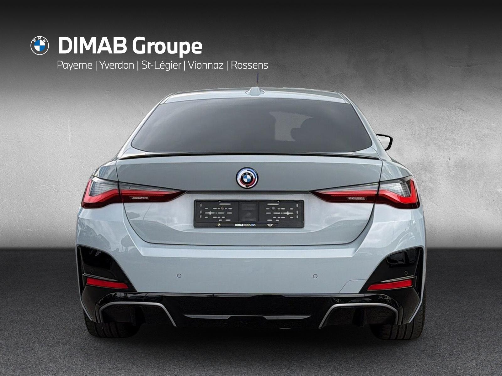 BMW i4 M50 M Sport Pro Limousine G26 (CH) AHK ** 100 % électrique **-image-3