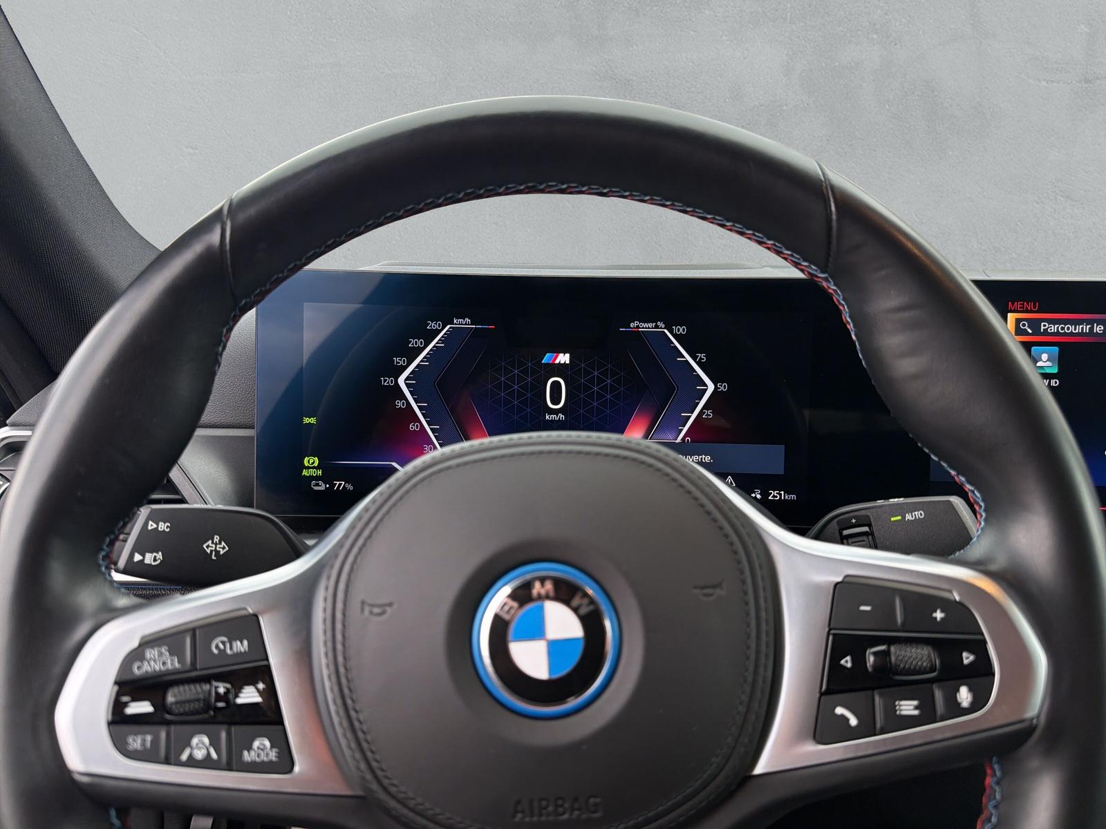 BMW i4 M50 M Sport Pro Limousine G26 (CH) AHK ** 100 % électrique **-image-22