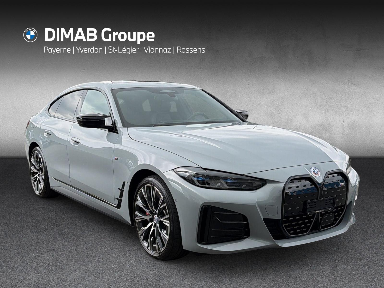 BMW i4 M50 M Sport Pro Limousine G26 (CH) AHK ** 100 % électrique **-image-6