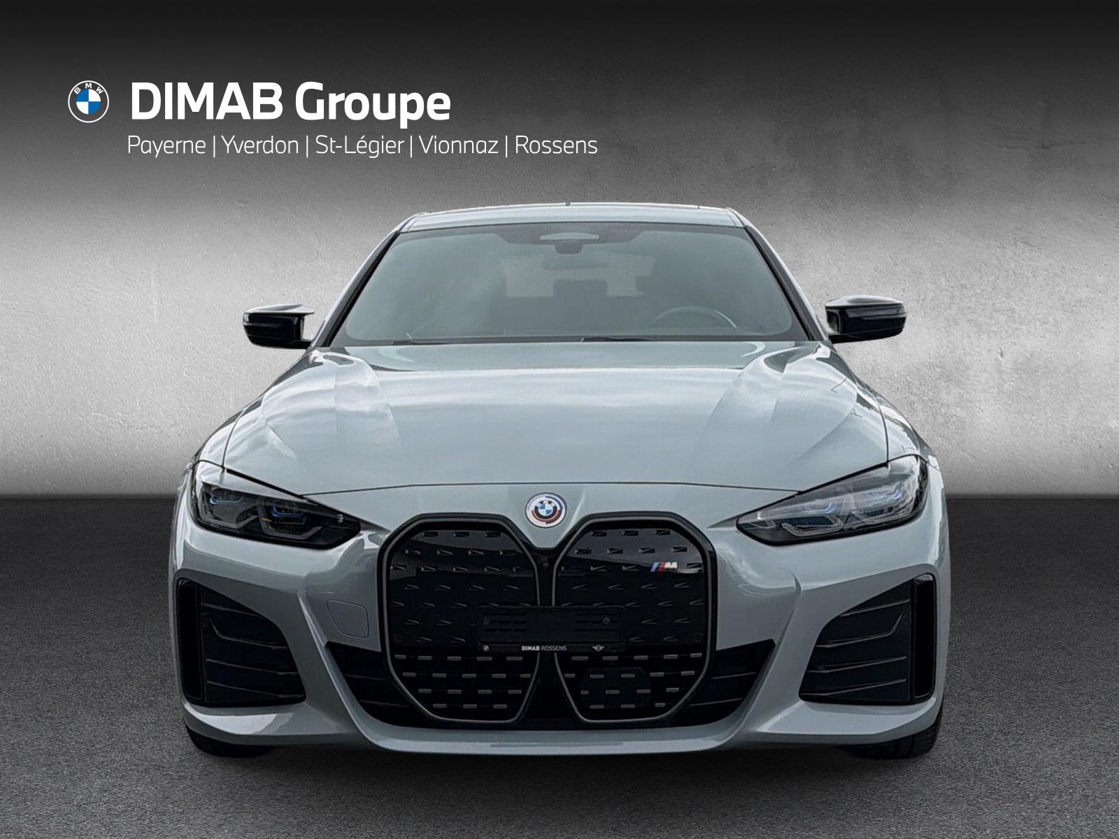 BMW i4 M50 M Sport Pro Limousine G26 (CH) AHK ** 100 % électrique **-image-7