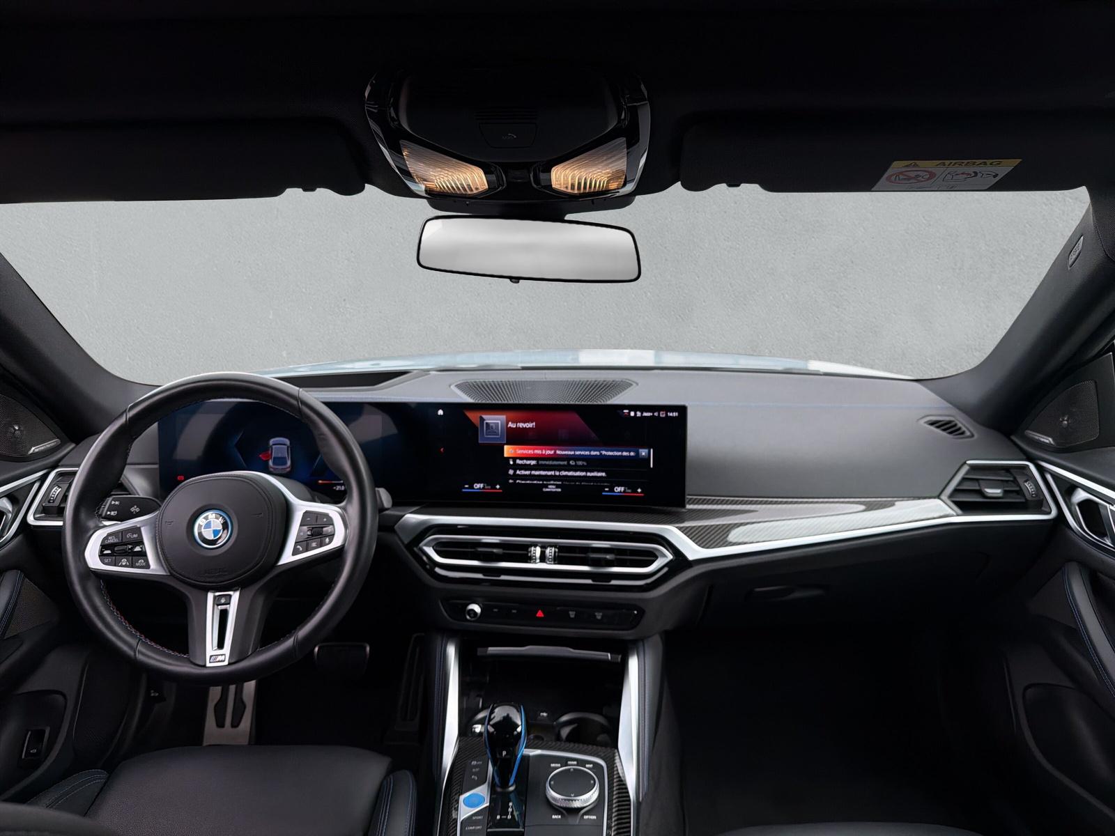 BMW i4 M50 M Sport Pro Limousine G26 (CH) AHK ** 100 % électrique **-image-16