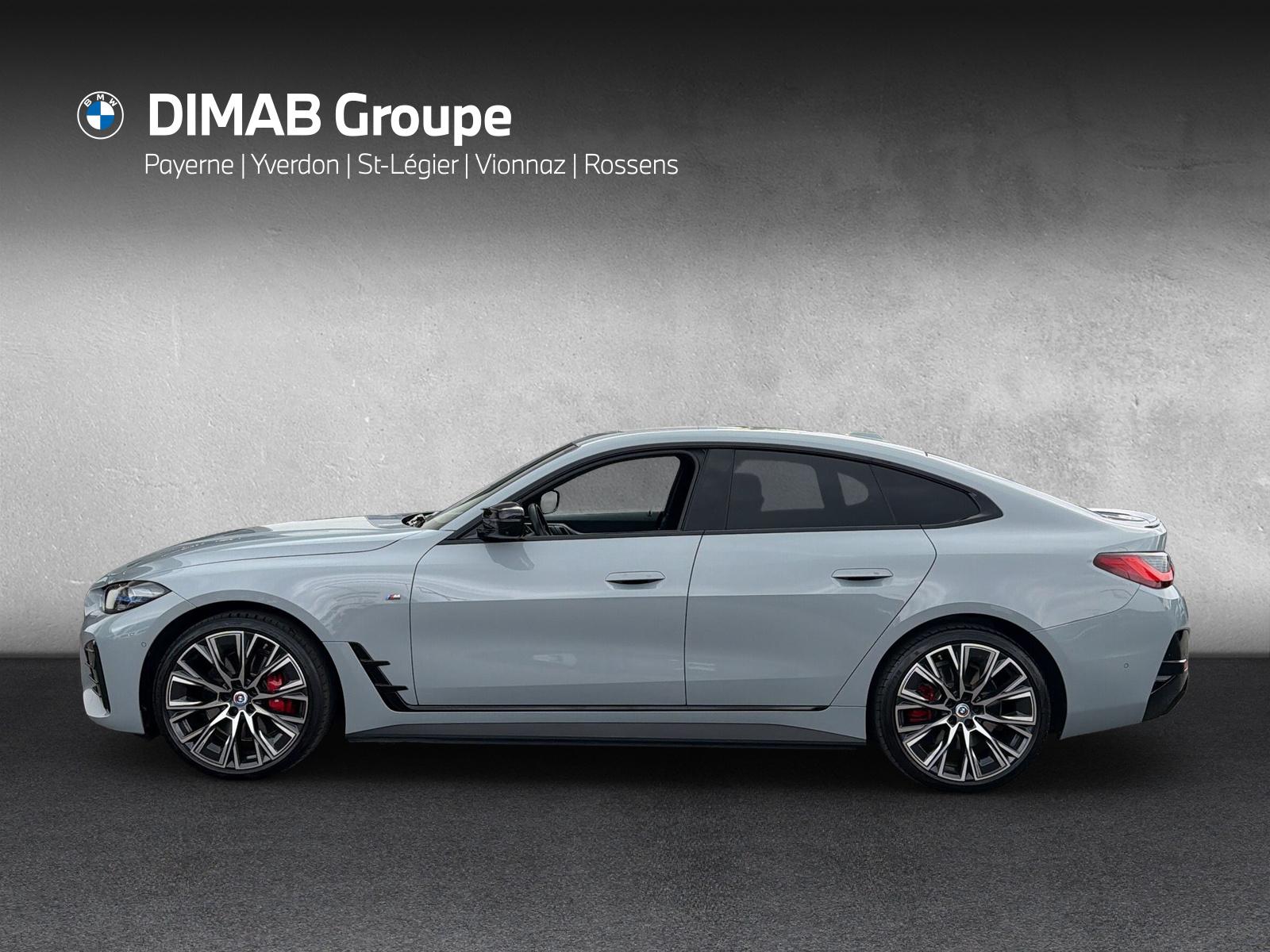 BMW i4 M50 M Sport Pro Limousine G26 (CH) AHK ** 100 % électrique **-image-1