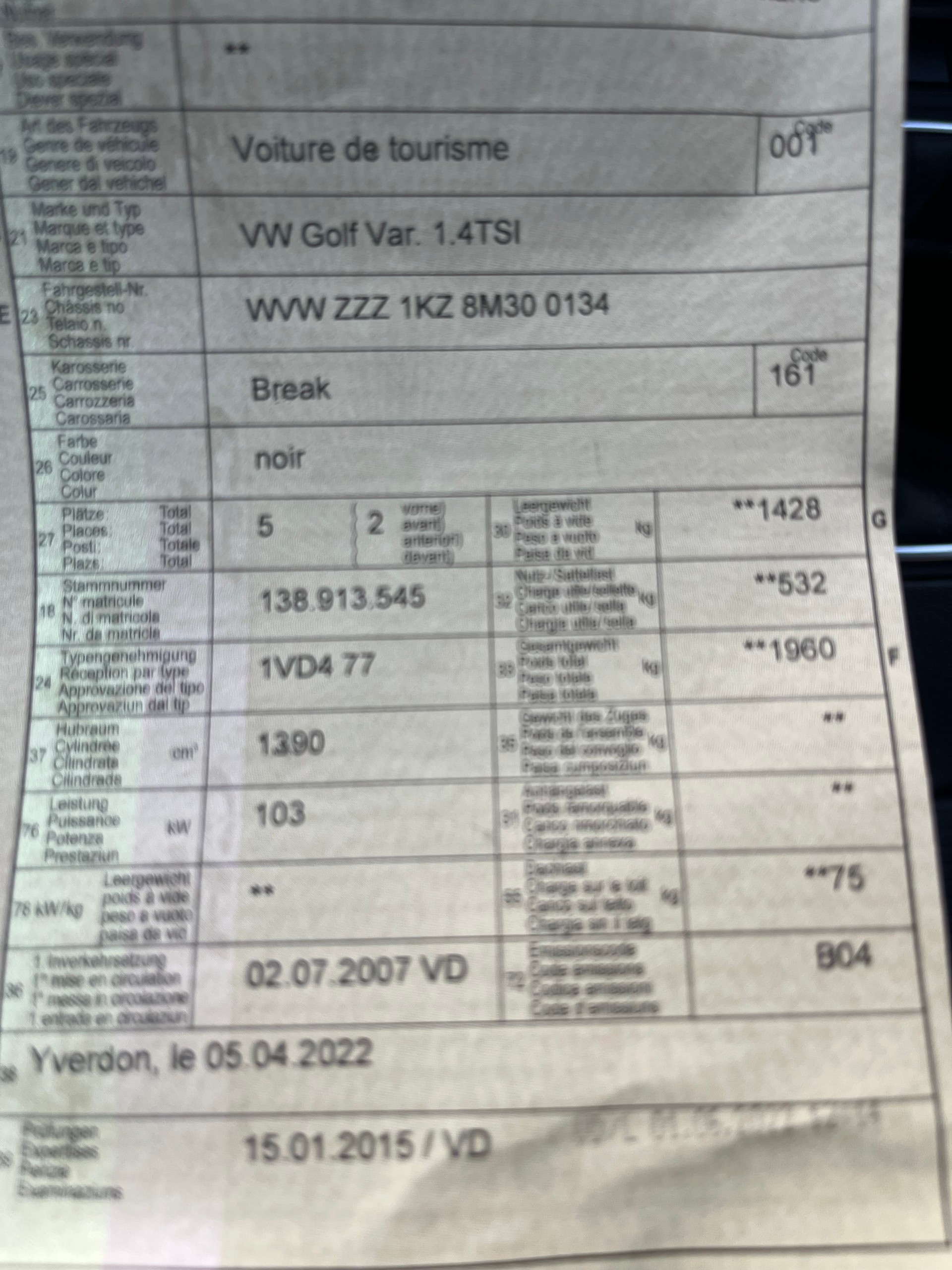VW Golf Variant 1.4 TSI Comfortline-image-12
