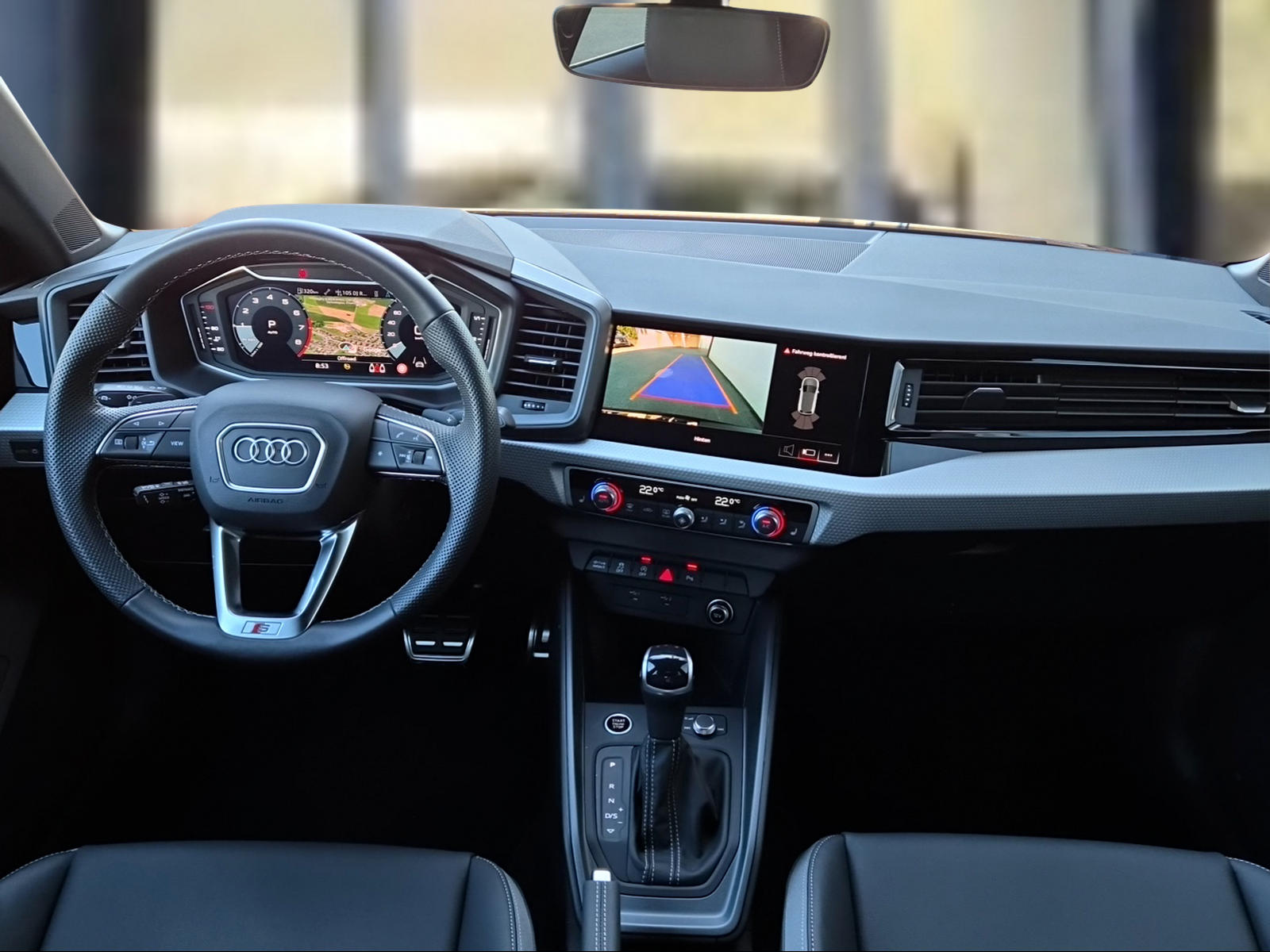 AUDI A1 Sportback 35 TFSI S Line S-tronic Mythosschwarz Metallic-image-6
