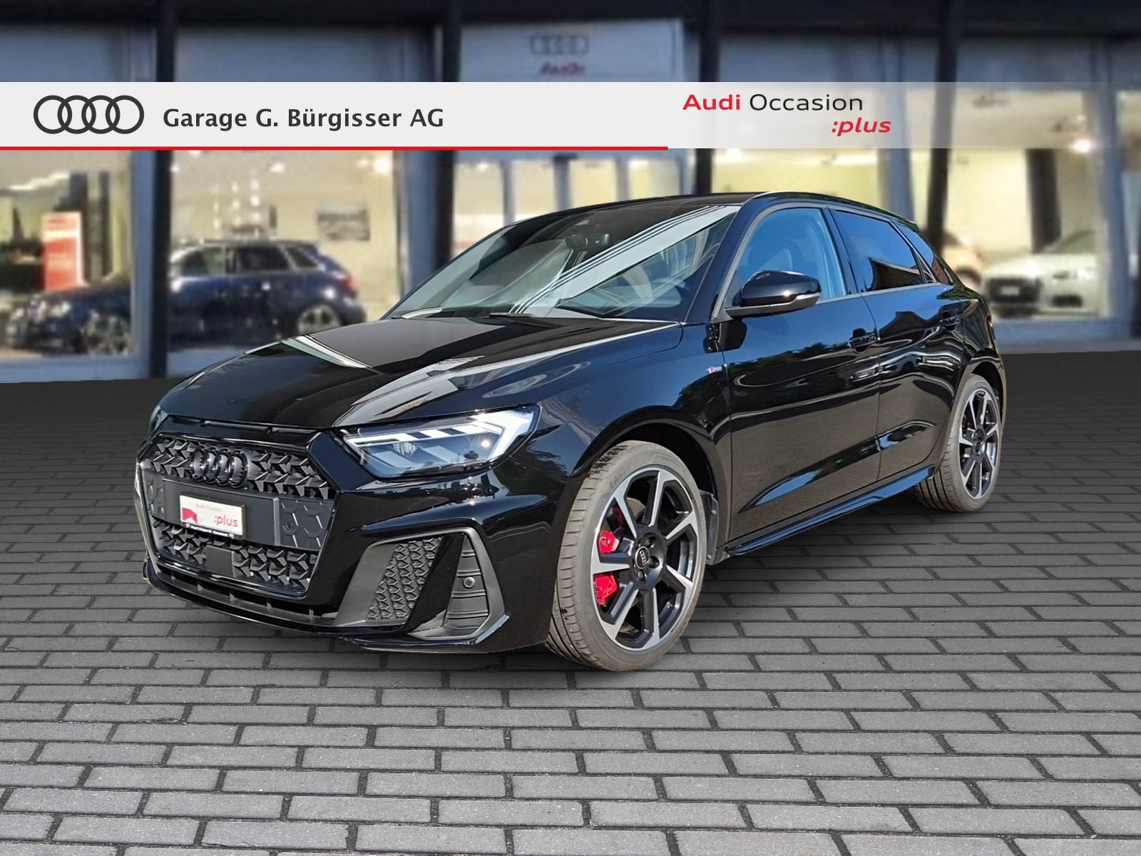 AUDI A1 Sportback 35 TFSI S Line S-tronic Mythosschwarz Metallic-image-0
