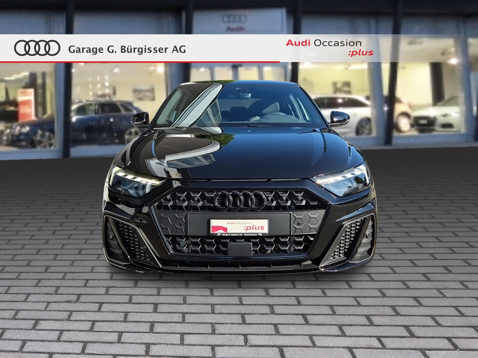 AUDI A1 Sportback 35 TFSI S Line S-tronic Mythosschwarz Metallic-image-1