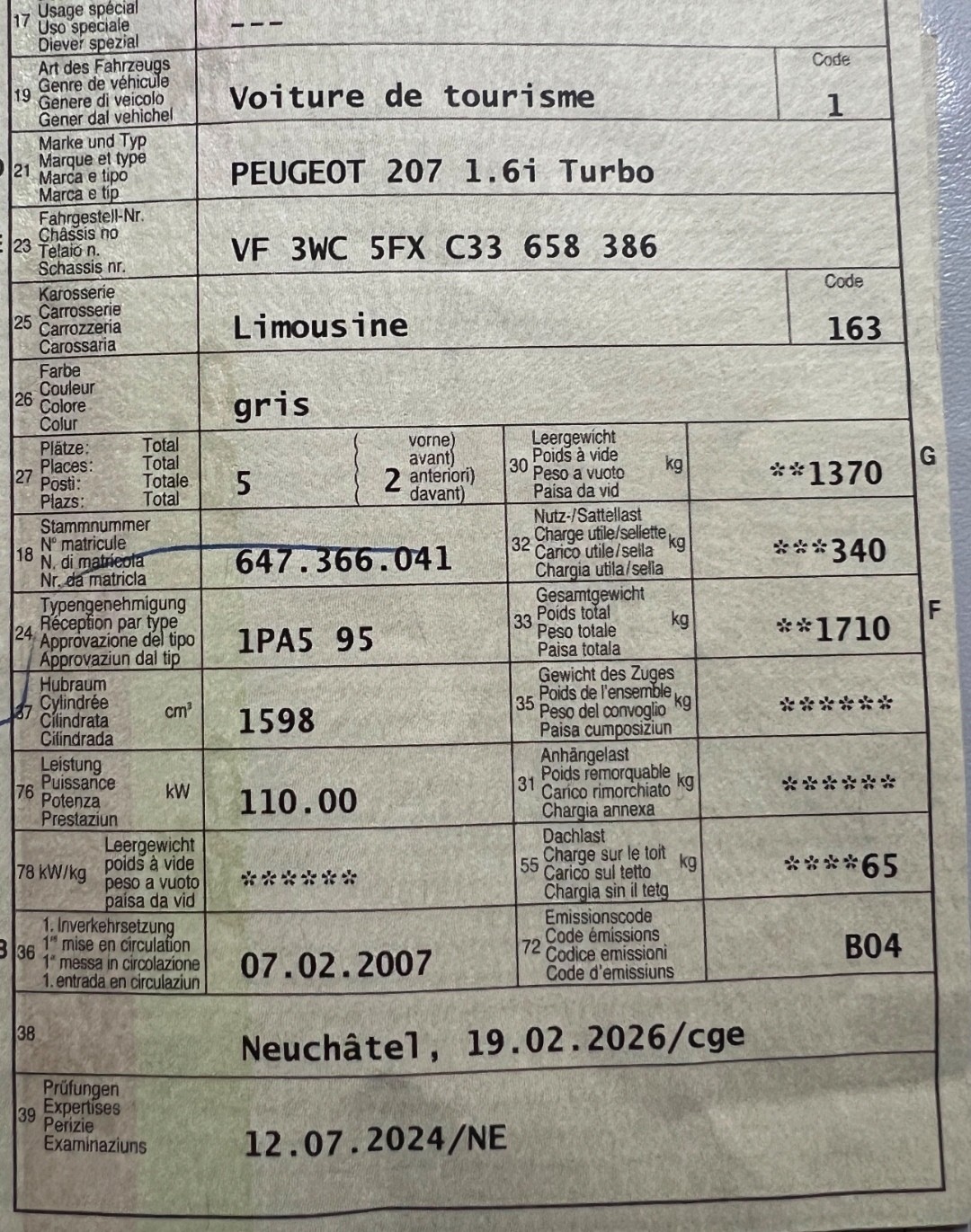 PEUGEOT 207 1.6 16V Turbo XSI-image-10
