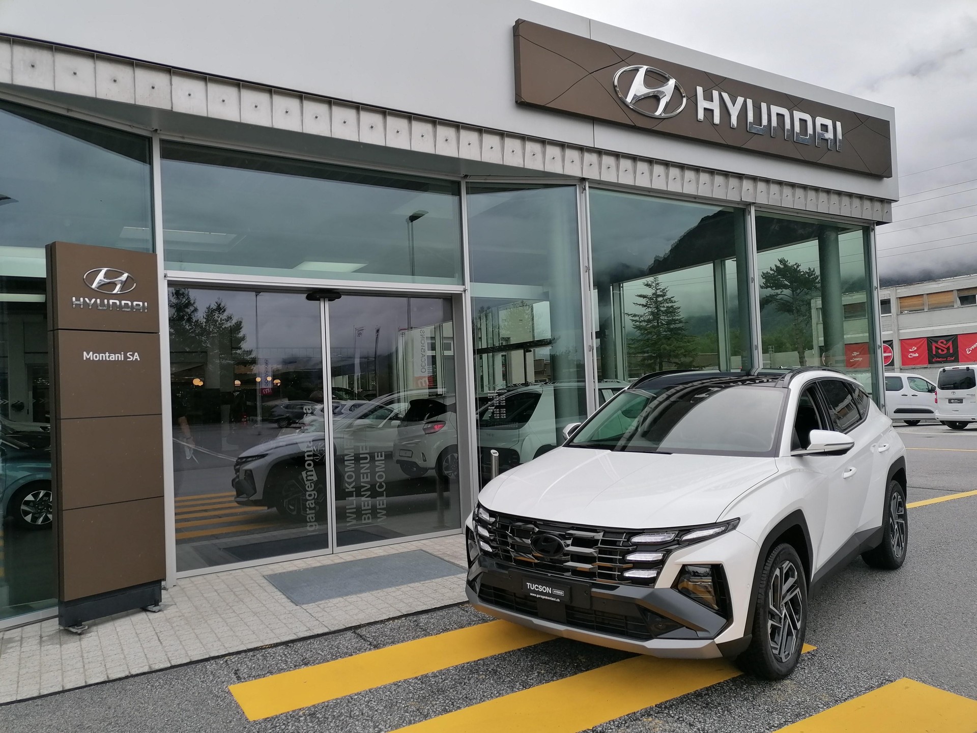 HYUNDAI Tucson 1.6 T-GDi HEV Vertex Swiss Edition 4WD-image-0
