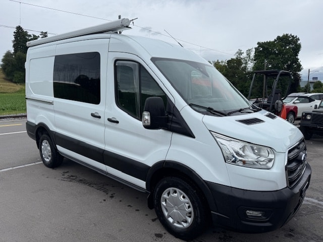 FORD Transit Allrad **4x4** 350 L2 H2, Klima Fahrerkabine und Laderaum, Markise, Anhängelast 2800kg-image-2