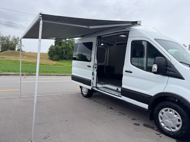 FORD Transit Allrad **4x4** 350 L2 H2, Klima Fahrerkabine und Laderaum, Markise, Anhängelast 2800kg