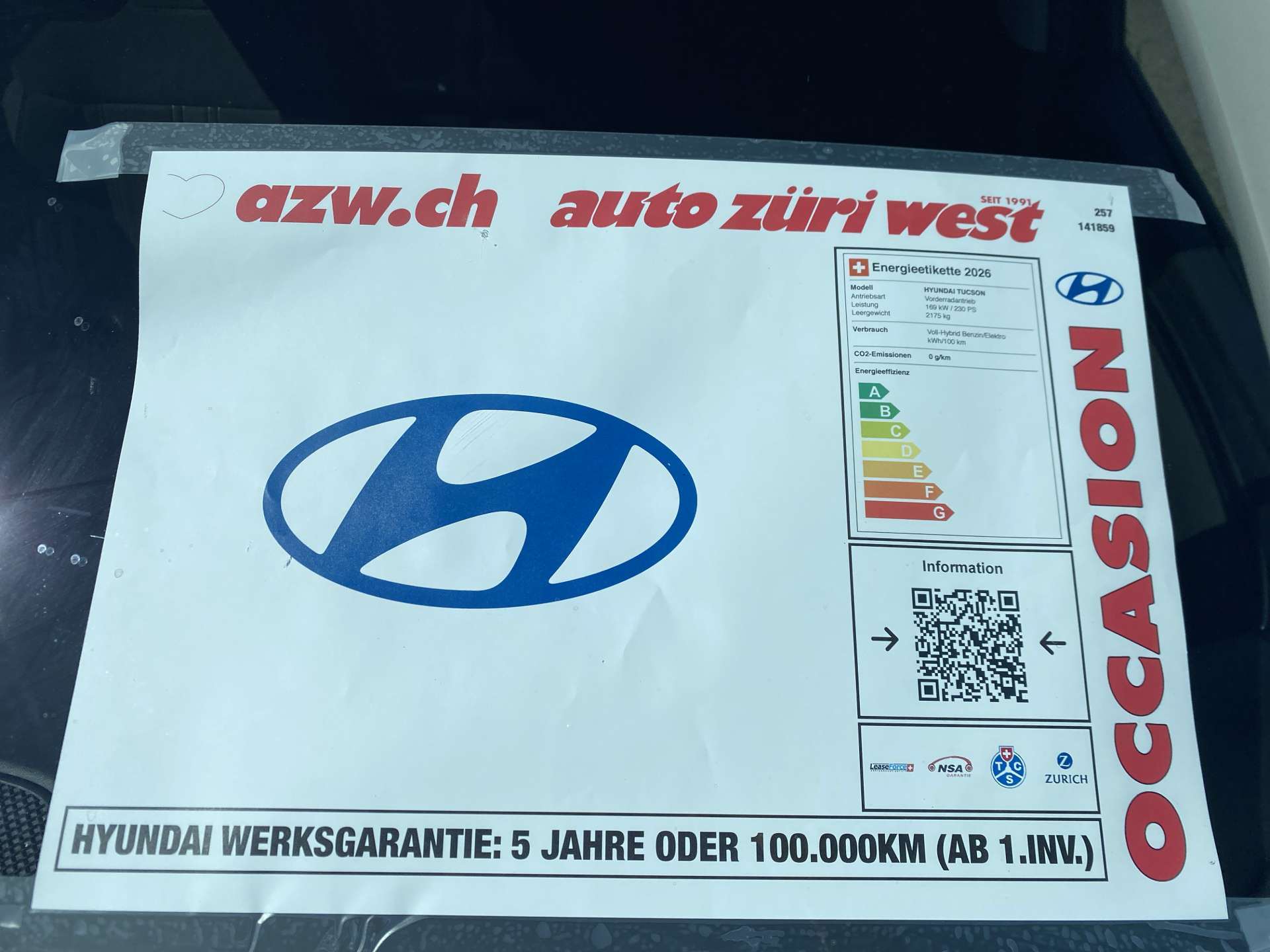 HYUNDAI Tucson 1.6 TGDI HEV Origo 230PS Automat-image-1