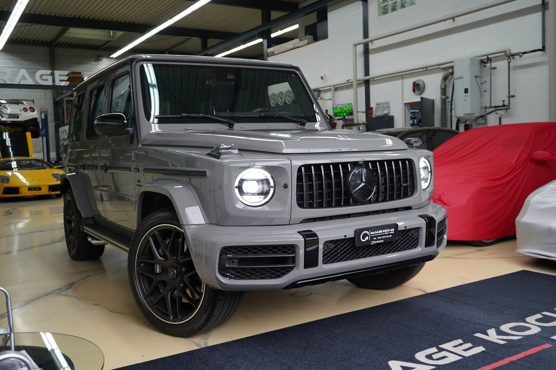 MERCEDES-BENZ G 63 AMG Speedshift Plus G-Tronic * Classic-grau Uni**-image-10
