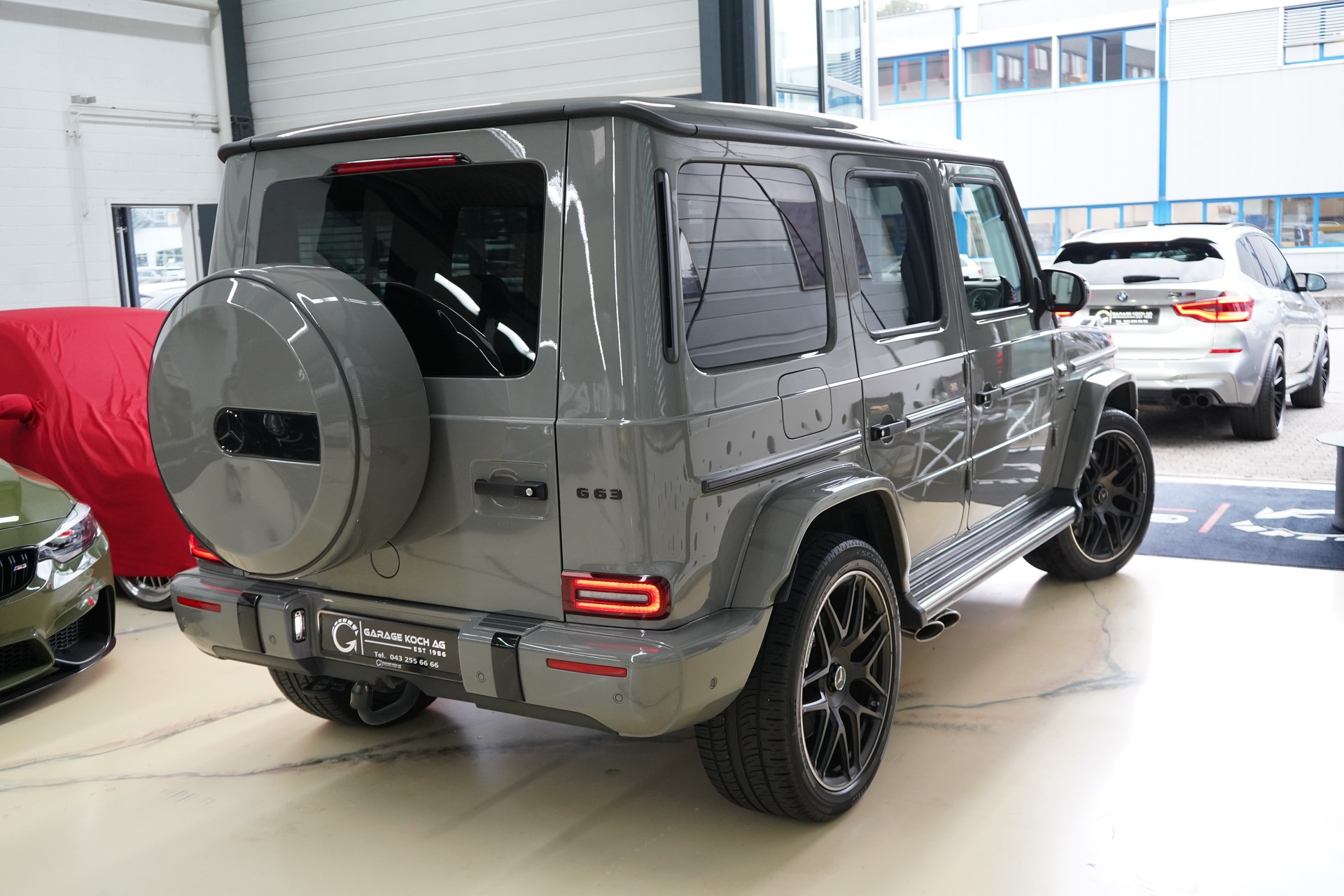 MERCEDES-BENZ G 63 AMG Speedshift Plus G-Tronic * Classic-grau Uni**-image-7