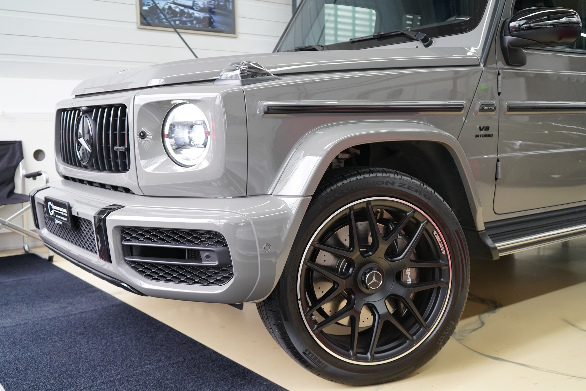 MERCEDES-BENZ G 63 AMG Speedshift Plus G-Tronic * Classic-grau Uni**-image-3