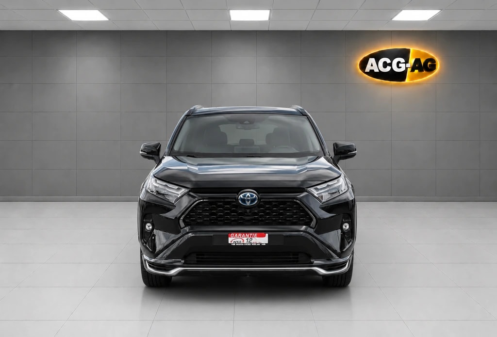 TOYOTA RAV-4 2.5 PHEV Premium e-CVT 4WD ** Voll-Leder ** Gr-Navi ** RF-Kamera 360° ** Abstandsregelsysteme ** Panorama-Glasdacgh **-image-1