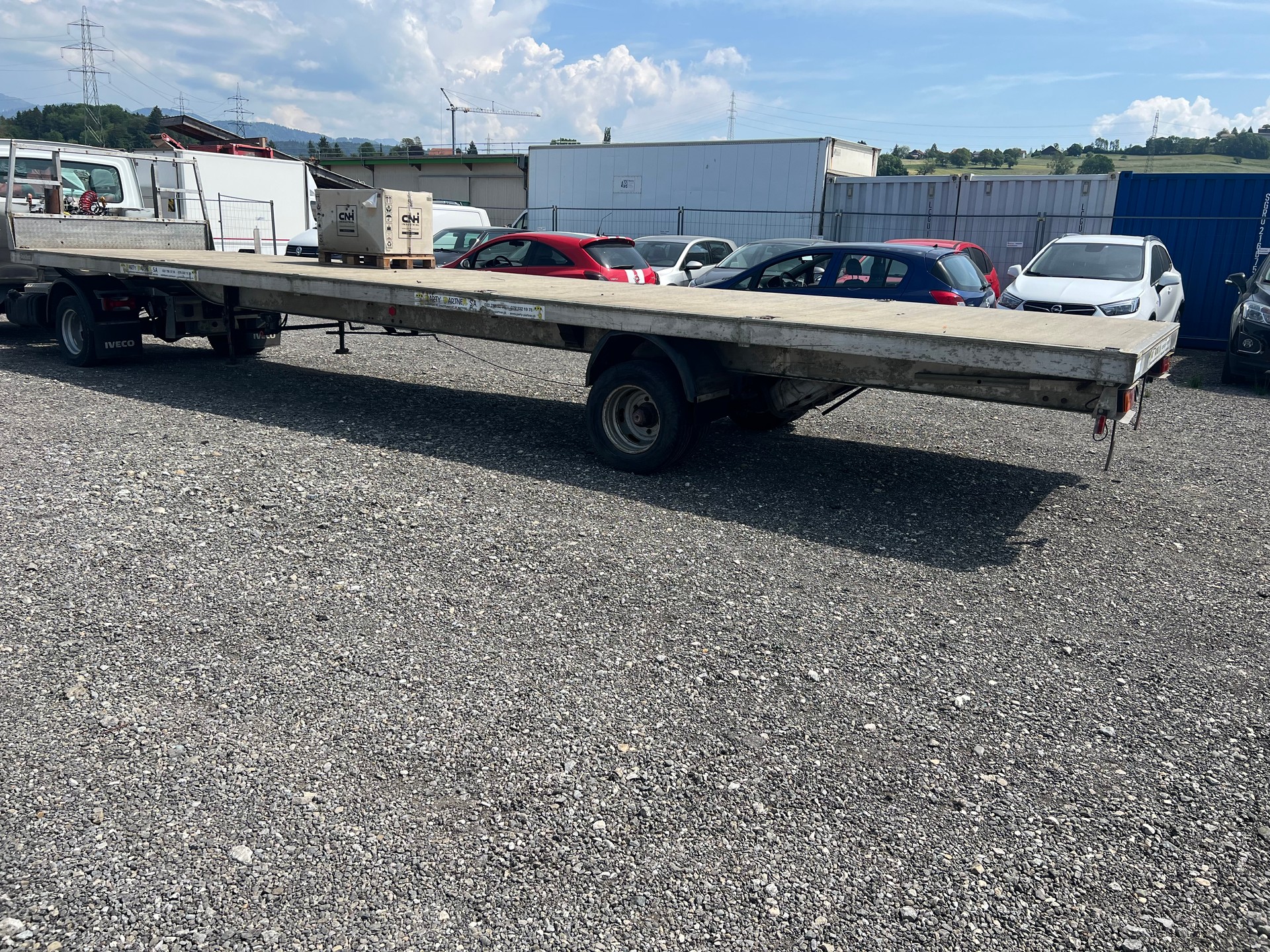 ACI Baldinger 5500 Semi-remorque et pont tous aluminium à vendre-image-11