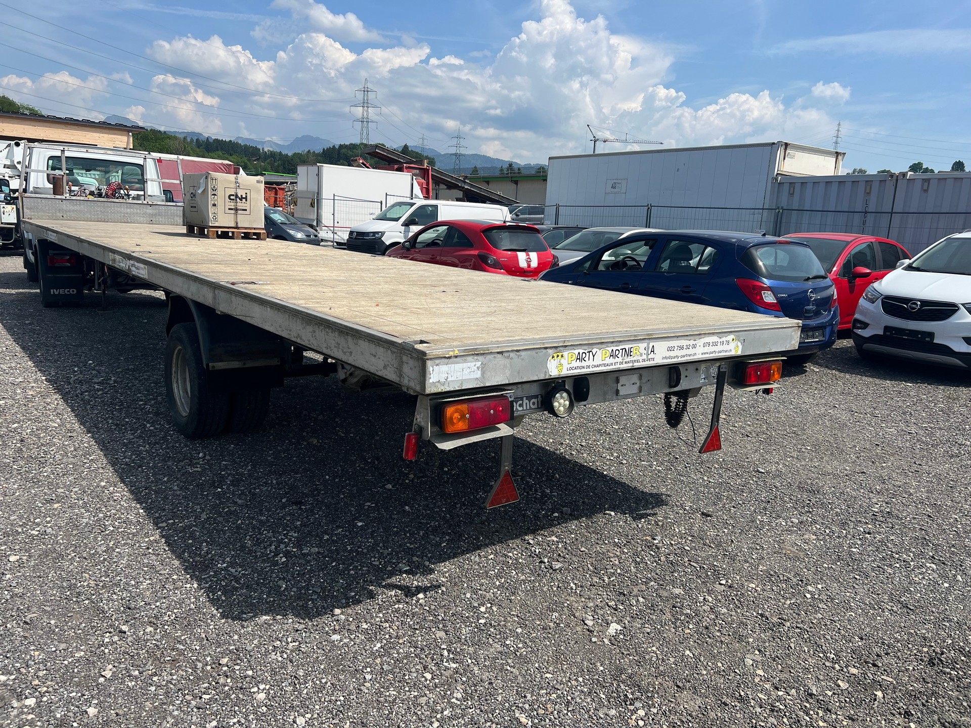ACI Baldinger 5500 Semi-remorque et pont tous aluminium à vendre-image-2