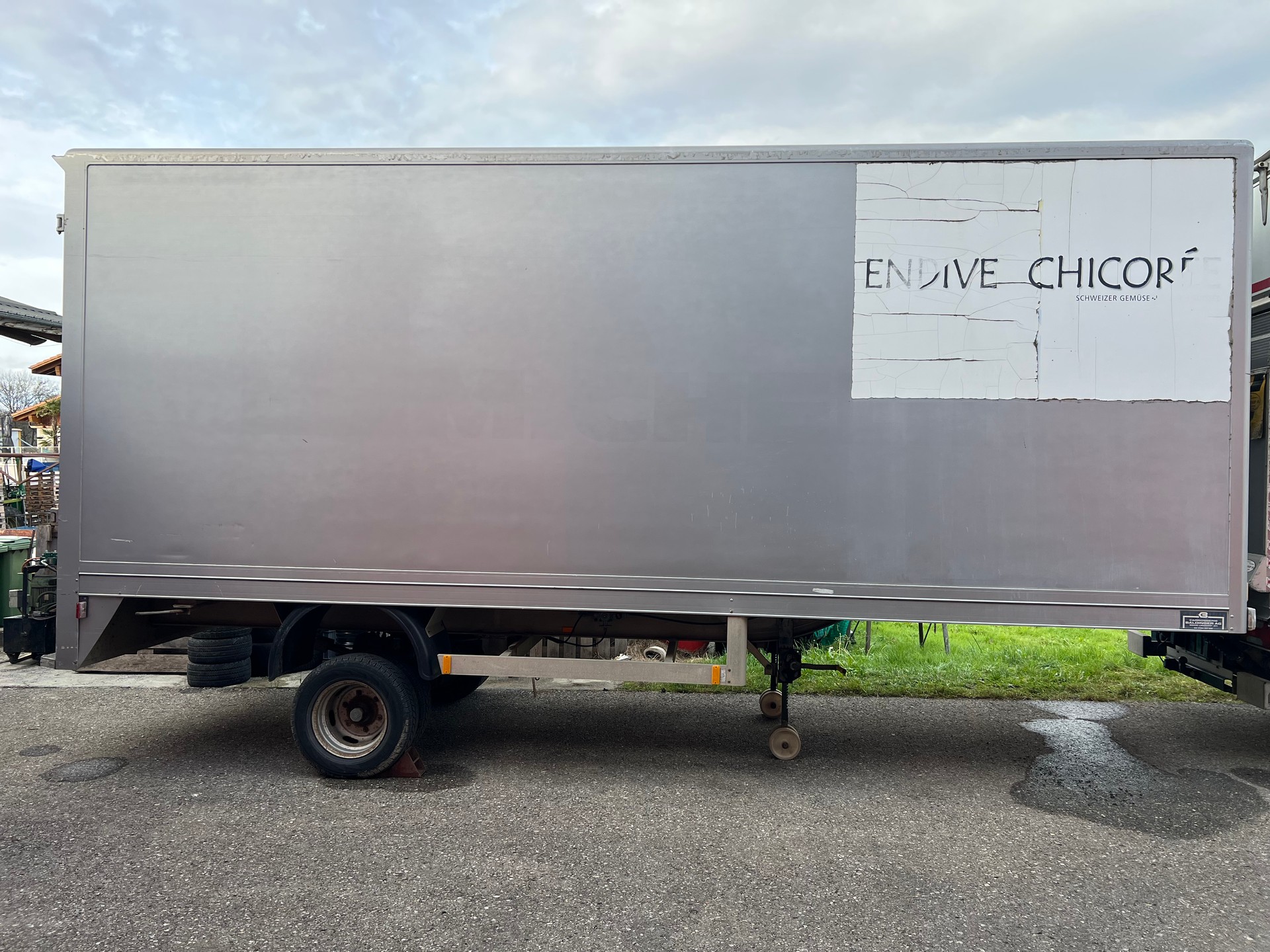ACI Baldinger 5500 Semi-remorque et pont tous aluminium à vendre