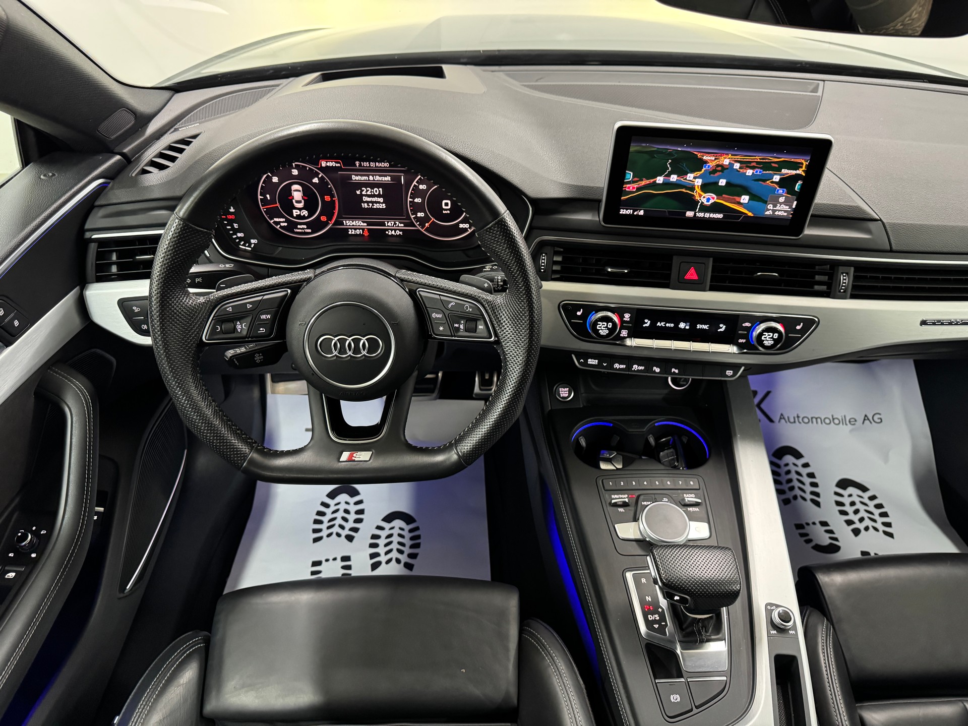 AUDI A5 Sportback 50 TDI 286PS S-Line Midnight Black quattro tiptronic | Standheizung | B&O Sound | Head-Up-Display | Leder |-image-10