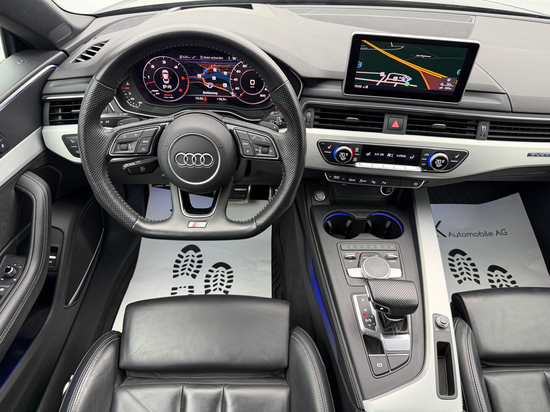 AUDI A5 Sportback 50 TDI 286PS S-Line Midnight Black quattro tiptronic | Standheizung | B&O Sound | Head-Up | Leder | MassageSitze |-image-11